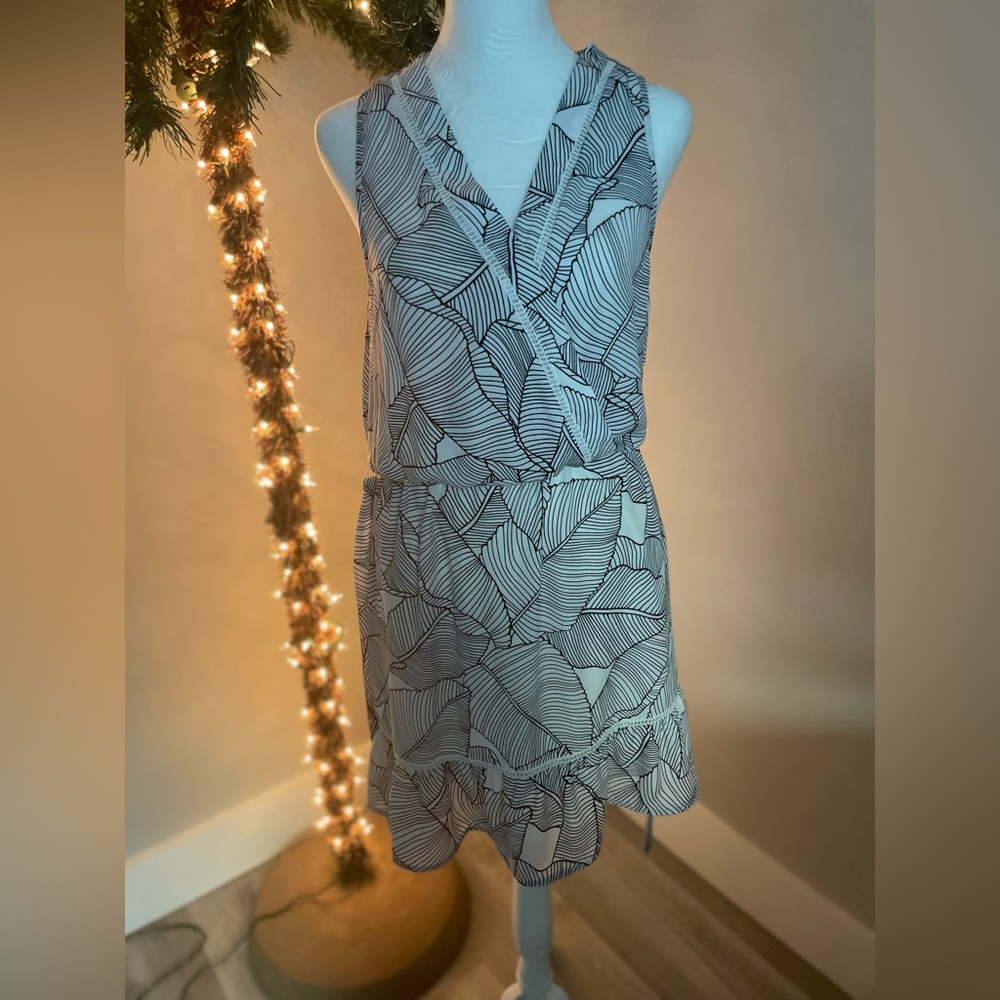 B&W Shift Sundress